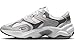 Nike Women's AL8 Shoes, White/Metallic Silver-Smoke Grey-Black, 7.5