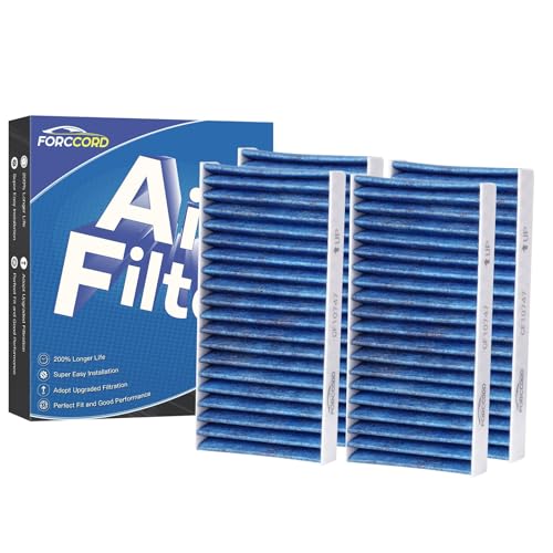 Image of 4-Pack Cabin Air Filters for Jeep Liberty 2008-2012, Dodge Nitro 2007-2011