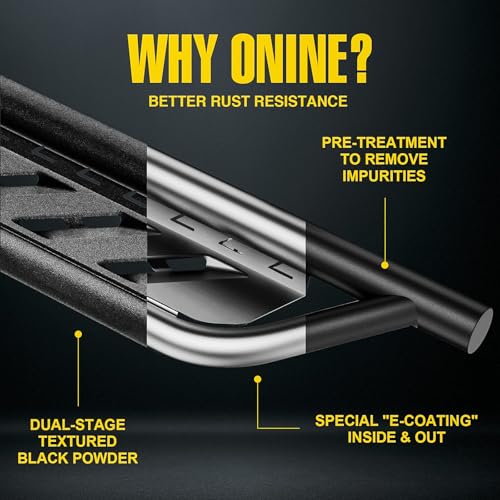 Image of ONINE Tri-Step Running Boards for Chevy Silverado GMC Sierra Crew Cab