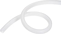 Vista 29 de YOKIVE Tubo de silicona, transferencia de agua ideal para bomba (transparente, 0.079x0.118 in IDxOD, 3.3 ft)