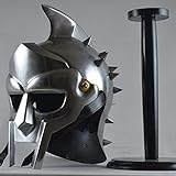 Greek armour gladiator helmet with stand maximus decimus meridians armour decor home office best gift