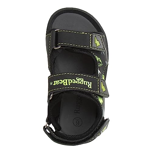 Image of Rugged Bear Kids Boys Girls Open-Toe Outdoor Sport Water Sandals - beach pool slide adjustable strap shoes athletic summer (Toddler /Little Kid /Big Kid)