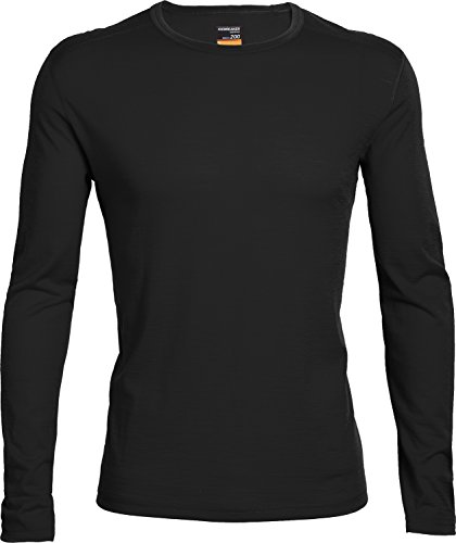9 Best Base Layers for Cold Weather Hunting Currently On The Market! 10 Icebreaker Merino Men's Oasis Long Sleeve Crewe, Black, Medium
