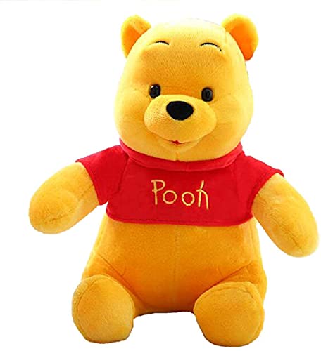 Image of Purple Beats Cute Pooh Teddy Bear Soft Toy for Kids (Yellow) Stuffed Toys (40 CM)
