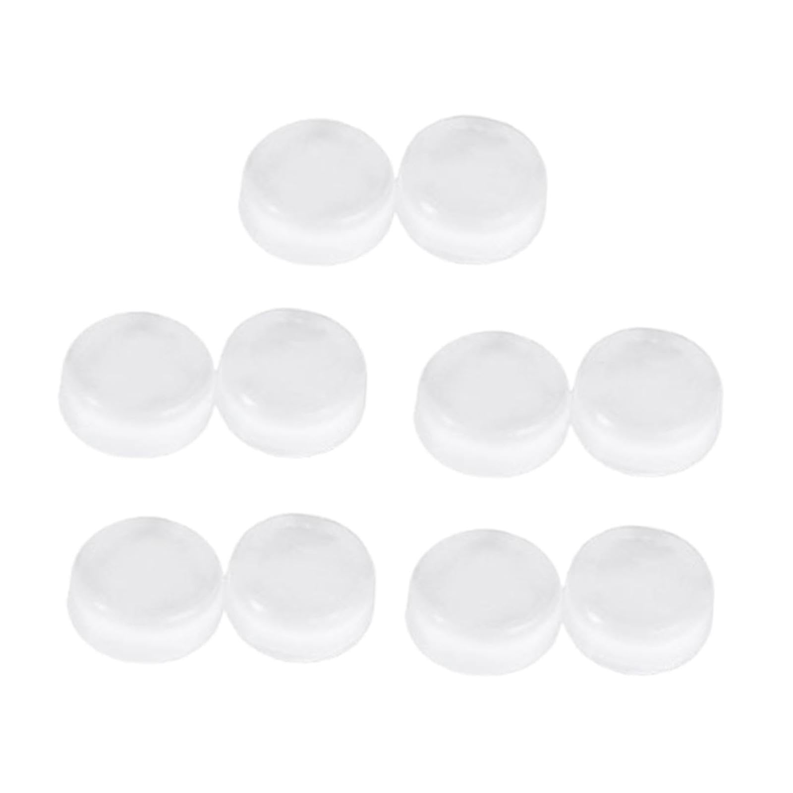 DuskHaven Lot de 10 Tampons pour Pistons de Trombone, Tampons En Silicone pour Trompette, Tampons pour Clés D'eau, Pièces En Laiton pour Euphonium. Installa