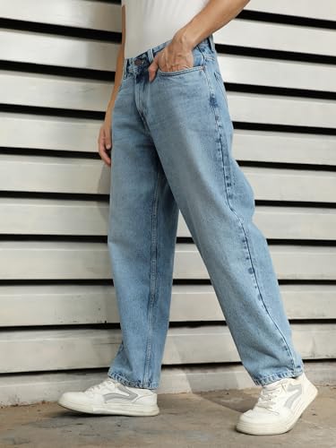 Image of HIGH Star Men's Regular Fit Mid Rise Jeans