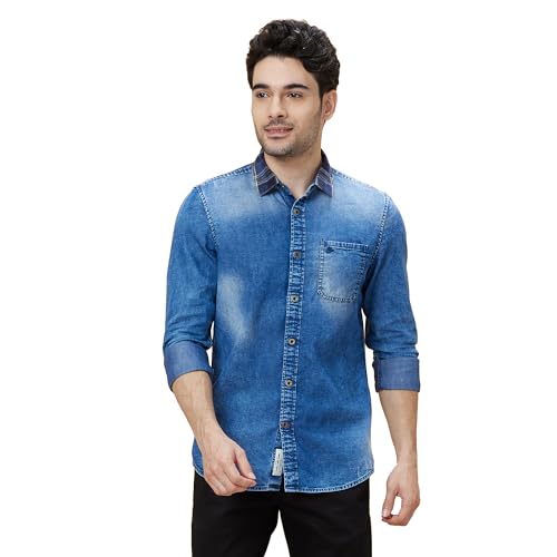 Image of Being Human Garments Mens-Top Shirts Navy