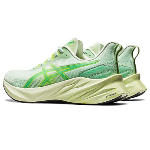 ASICS Men's NOVABLAST 3 LE Running Shoes, 15, Whisper Green/Cilantro