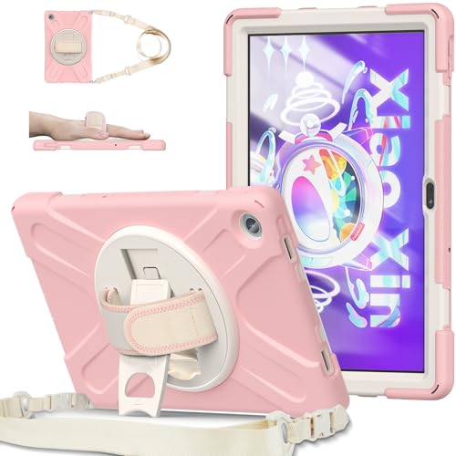 Funda anticaídas Lenovo Tab M10 Plus 3a generación rosa para evitar roturas de pantalla