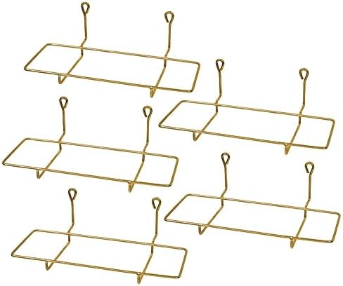 Kit 5 Suporte Jardineira De Parede de Metal Resistente Vertical 3...