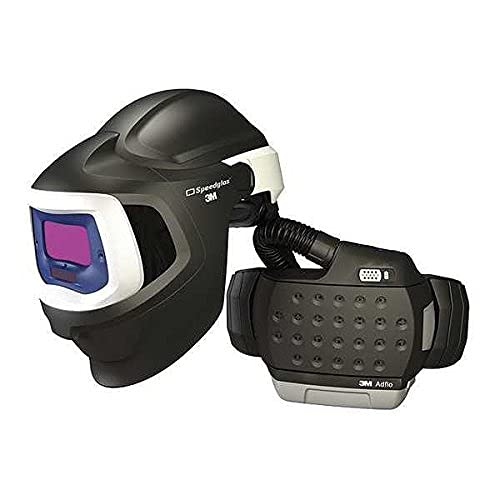 3M (37-1101-10SW) PAPR with Welding Helmet 9100 MP, 37-1101-10SW, HE, Li Ion Battery, Hard Hat, ADF 9100V [You are purchasing the Min order quantity which is 1 Case]