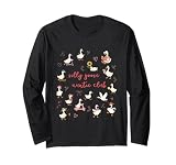 Silly Goose Auntie Club Blessed Aunt Pregnancy Announcement Long Sleeve T-Shirt