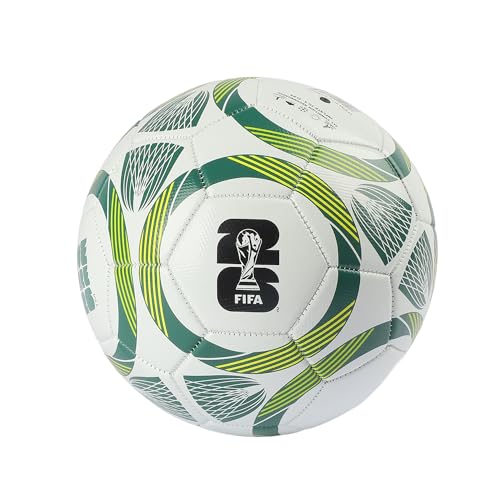 Image of Hamleys FIFA World Cup 2026 Official Licensed Merchandise | Size 5 Football | White Green