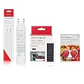 Frigidaire PurePour PWF-1 (FPPWFU01) & PureAir Ultra II (PAULTRA2) & PureFresh (FRPFUFV2) Water & Air Filter Combo Kit