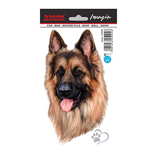 Pegatina AutoTattoo Pastor Alemán - 11x12cm