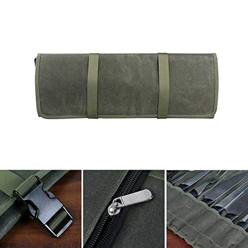 Borsa Un Rullo Borsa per Coltelli da Cuoco Sacchetti Portaoggetti da Cucina Porta Coltelli Portatile Borsa Multifunzione per Coltelli Borsa da Trasporto Strumento per Chef