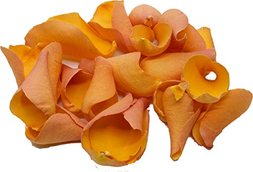Pétales de rose jaune d'or pour décoration de table et pâtisserie