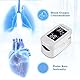Pulsoximeter, Sauerstoffsättigung Messgerät Finger für Pulsfrequenz, Herzfrequenz und SpO2-Werte, Oximeter mit LED-Bildschirmanzeige, Batterien und Trageband inklusive (Weiß)