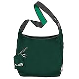 ChicoBag RePETe クロスボディスリング カラビナクリップ付き | リサイクルクロスボディバッグ | 環境に優しい | グリーンコーラル