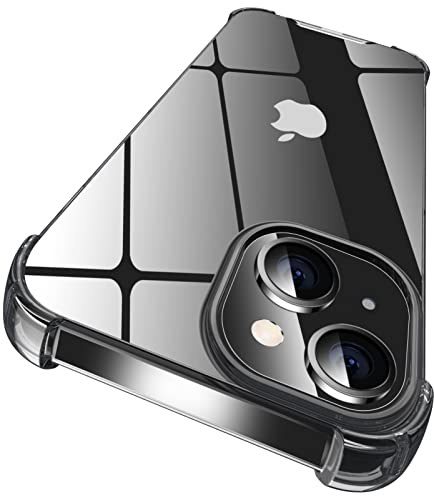 ORIbox Funda para iPhone 13, con 4 Esquinas de protección a Prueba de Golpes, Color Negro