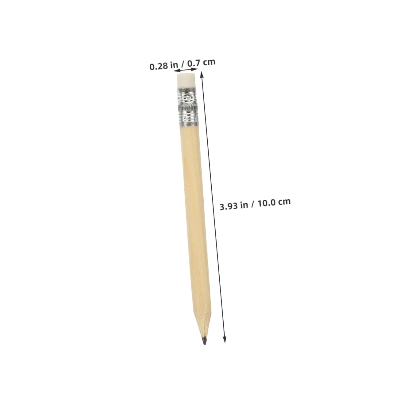 Gatuida 200pezzi Mini Matite Corte in Legno Naturale con Matite da Golf Sfuse per Segnapunti Attività all Aperto e Forniture per Classe