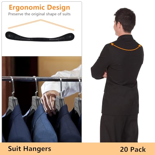 La Mejor Selección de Ganchos para abrigos - 5 favoritos. 30 Ganchos para abrigos marca DEDU (3)