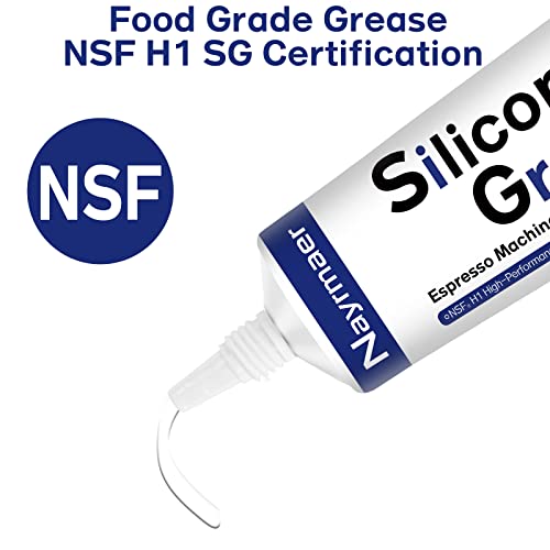 Nayrmaer Espresso Machine Grease, 2 x 10g Silicone Grease Maintenance Kit for Care and Maintenance of All Coffee Machines, Food Grade Grease for All Expresso Machines