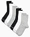 Calvin Klein Womens Crew Socks - 12 Pack Lightweight Moisture-Wicking Cushioned Crew-Length Athletic Socks for Women, Size 4-10, Grey Assorted