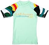 BILLABONG Tom Veiga Kurzarm-Rashvest für Mädchen, Blau (Day Dream Blue), Größe L