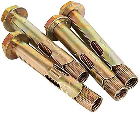 Tornillos autorroscantes, tornillos de expansión, gancho de anclaje, tornillo de alto rendimiento M6, paredes de hormigón armado de carbono, anclaje de escudo de expansión con tornillo hexagonal para