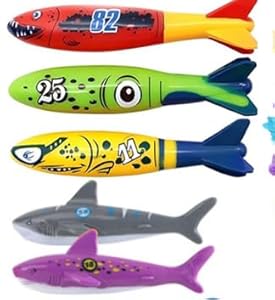 Kimigo KM-Watertoys Zabawki do Nurkowania 5 sztuk
