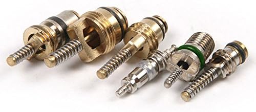 50Pcs A/C Core Valve R12/ R134A Air Conditioning Auto Car Assortment Remover Kit W91F