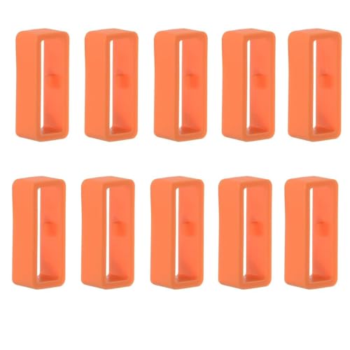 Correas de reloj, 10 unidades de soportes de silicona de 22 mm compatibles con Redmi Watch 5 Active Watch Band Keeper, talla única, Silicona, Correa de reloj de 22 mm compatible con Redmi Watch 5