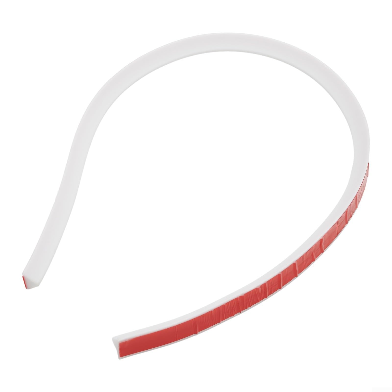 Silicone Shower Threshold for Water Barrier, Caulk Strip,Bathroom Floor Seal Strip,Bath Drip Guard Edging Water Stopper Strip For Sink,Bathtub(white 100cm)