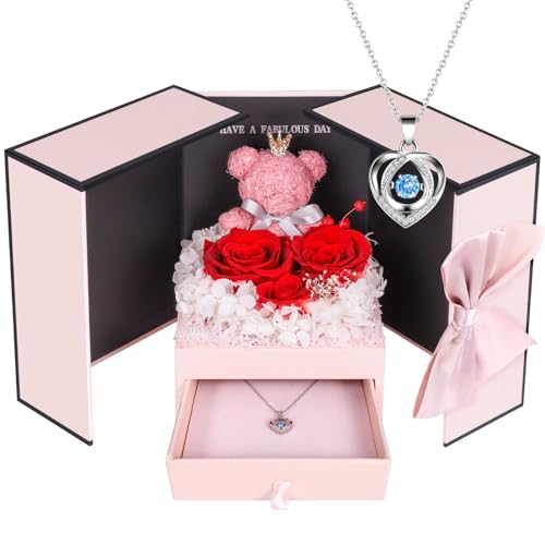 ADDWel Rose Box & Necklace