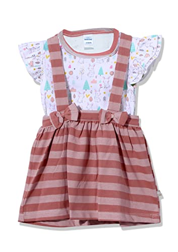 Image of Mom's Love Baby-Girl's Cotton Classic Above The Knee Casual Dress