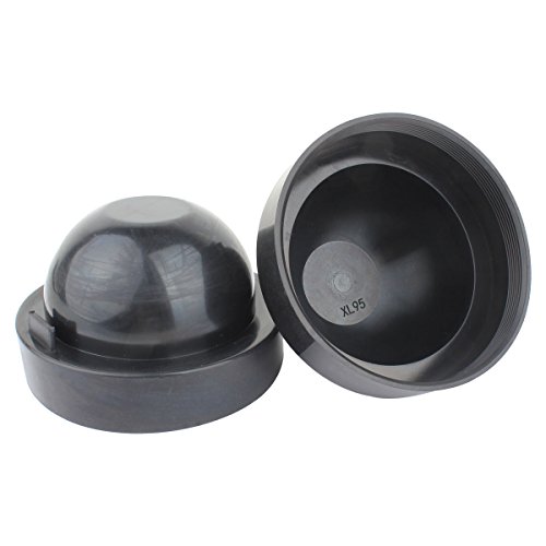 TOMALL 95mm Inside Diameter Rubber Dust Cover for LED Headlight Conversion Kit