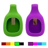 Dunfire Colorful Replacement Clip Holder for Fitbit Zip Wireless Activity Plus Sleep Tracker (Royal green & purple)