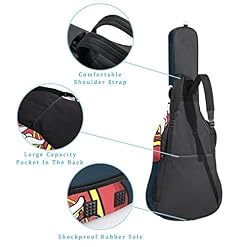 Housse de sac de guitare épaisse avec rembourrage en éponge imperméable pour guitare acoustique électrique basse… - Les Beatles, Paul McCartney, John Lennon, RIngo Starr, George Harrison Housse de sac de guitare épaisse avec rembourrage en éponge imperméable pour guitare acoustique électrique basse… – Image 3