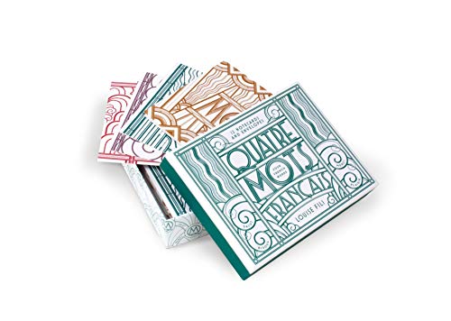 Quatre Mots Français Notecards