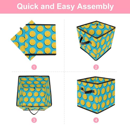Boîte de rangement cube pour résoudre le désordre des jouets - 6