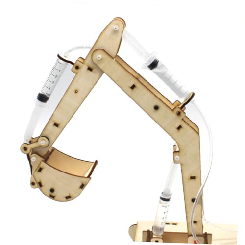 ERINGOGO Brinquedos Infantis Brinquedos Infantis Escavadeira De Madeira Brinquedos Escavadeira Model