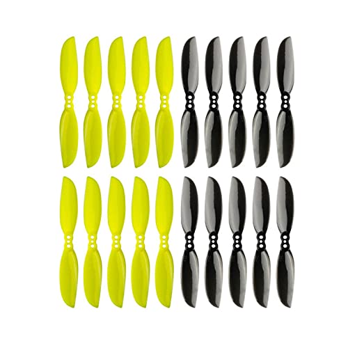 10Pairs 75mm Racer 3inch 2-Blade Propeller 1.5mm for RC FPV Racing Freestyle 3inch Toothpick Drones Replacement Parts