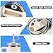 MOLOSLEEVE Straw Toppers,for Stanley Straw Covers Cap for Stanley Cup 2.0,Silicone Dust-Proof Straw Caps Compatible with Stanley Cup Accessories 40oz, 30oz, 20oz（Light Pink）
