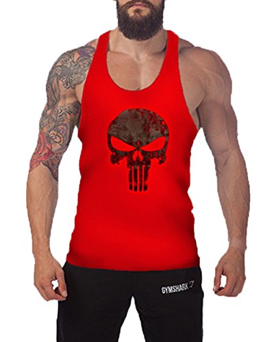 LemonGirl Hombre Confort Camisetas sin Mangas Tank Tops