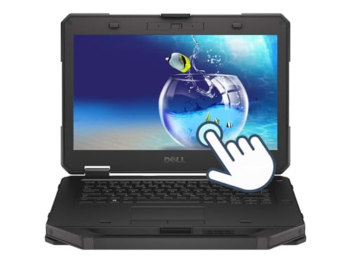 Dell Latitude 5414 Rugged Touchscreen Laptop, 14-Inch FHD (1920x1080), Intel Core i5-6300U, 16GB RAM, 256GB SSD, QWERTY Keyboard, Windows 11 Pro (Renewed)