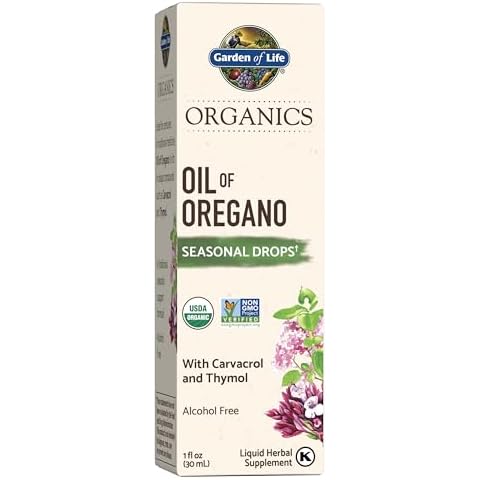 mykind Organics Oregano Oil Drops Cover