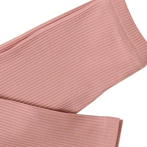Image of HILEELANG Toddler Girl Fall Outfits Clothing Pants Set Sweatshirt Cotton Strench Leggings Playwear Sets 2pc