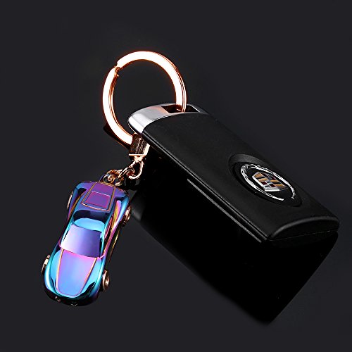 Image of SOMGEM Creative Key Chain Car Keychain Flashlight with 2 Modes LED Lights
