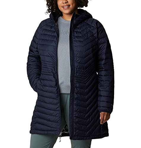 Image of Columbia Women Solid Powder Lite Mid Jacket Hoodie